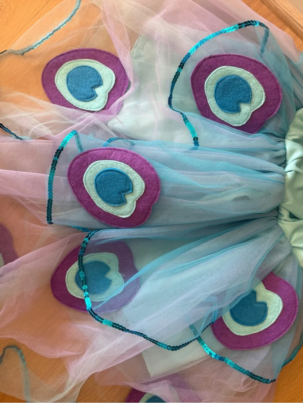Pottery Bark Kids Peacock Costume set